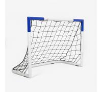 3x2ft Small Metal Football Goal - White/blue