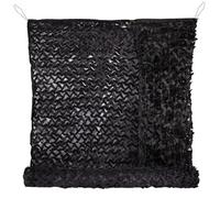 3x2m 4x6m White Camouflage Netting, Black Camo Netting for Hunting，Camping Military Hunting Shooting Sunscreen Nets Camouflage Net for Decoration Camping Theme Party(Black,5 x 6 m)