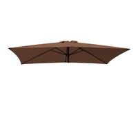 (3x2m, Coffee) Greenbay 3x2m 2.5m 2.7m 3m Replacement Parasol Garden Patio Umbrella Fabric Canopy