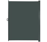 3x2M Retractable Side Awning Screen Fence Patio Privacy Divider Grey