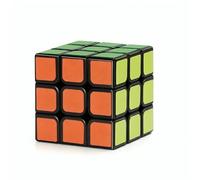 3x3, 4x4 & 5x5 Speed Cube Set - Classic Sticker Puzzle Cubes | ABS Magic Cubes with Smooth Turning & Anti-Pop Design | Educational Brain Teaser Toys for Kids & Adults (3x3)