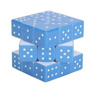 3x3 Braille Speed Cube Tactile Puzzle for Visually Impaired and Blind Lightweight and Portable Turning and Smooth Play for Blind Weakness Vision
