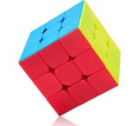 3x3 Cube Puzzle Toy - Fast Turn Speed Cube for Kids & Adults | IQ Brain Training Game, Fidget Stress Relief Toy, Portable Travel Puzzle Gift for Boys & Girls