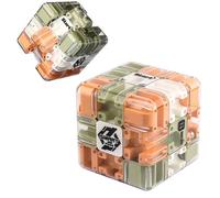 3x3 Maze Puzzle Fun Cube Puzzle Toy, Spatial Awareness Brain Training Toy, Enhancing Logical Skill and Thinking Development for Family Fun and Education Family Fun Game (Multicolor)