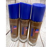 3x30ml Rimmel match perfection foundation 30ml, (8 colour variations)