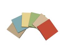 3x3Inch Sticky Notepads 6 Color 12 Color Ashesive Note Paper Pocket Writing Pad for Office School Organizational Tools