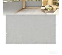 3x3M Waterproof Sun Shade Sail, UV Oxford Fabric 420D Canopy for Balcony, Pool, Terrace & Garden, Light Gray Outdoor Shade Solution