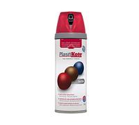 3X400ml Premium Spray Paint Satin - Real Red