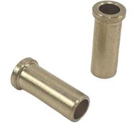 3x4x5mm Brass Shaft Bushing, Wear-Resistant Cup for Soft Shaft Heads, RC Boat Drive Accessory, 11mm Length(2 pc)
