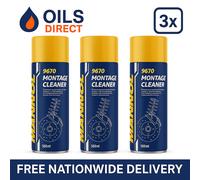 600ml MANNOL 9672 Montage Cleaner Brake Disc Clutch Degreaser Spray Oil Grease