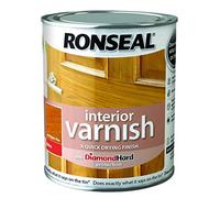 3X750ml Quick Dry Gloss Interior Varnish - Antique Pine