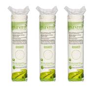 3x80 Masmi Certified Organic Cosmetic Cotton Round Pads Hypoallergenic Chlorine Bleach Perfume Free