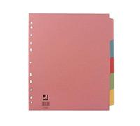 3xA4 5 Part Extra Wide Subject Divider