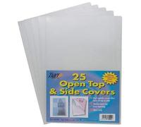 3XA4 Clear Plastic Open Top & Side Report File Project Presentation Files