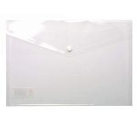 3XA4 Plastic Stud Wallet Files - Pack of 5 Clear folders