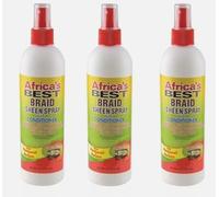 3xAfricas Best Braid Sheen Spray with Conditioner 355ml/ 12oz