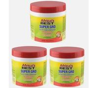 3xAfricas Best Super Gro Hair & Scalp Conditioner, Coconut Oil 5.25 oz/149g