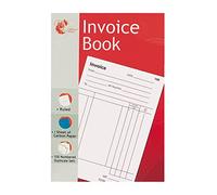 3XInvoice Duplicate Book - 1 to 100 Numbered Pages - Full Invoice Layout - Size 204mm X 132mm