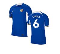 (3XL) 2023-2024 Chelsea Home Authentic Shirt (T.SILVA 6)