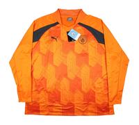 (3XL) 2023-2024 Man City Pre-Match LS Sweat Top (Orange)