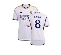 Real Madrid Men's Mens 2023 - 2024 Home Shirt - Kaka 8 in White | Size: 3XL Real Madrid White 3XL