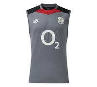 Umbro 2024-2025 England Rugby Sleeveless Jersey O2 (Grey) XXXL - 50-52 inch Chest