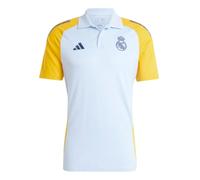 (3XL) 2024-2025 Real Madrid Polo Shirt (Glow Blue)