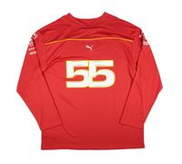 (3XL) 2024 Ferrari Team Hockey Jersey - Carlos Sainz Jr