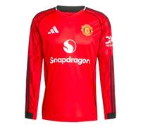 (3XL) 2025-2026 Man Utd Long Sleeve Home Shirt