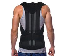 (3XL) Adjustable Back Support Belt Posture Corrector Shoulder Lumbar Spine