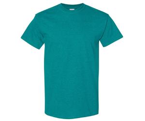 (3XL, Antique Jade Dome) Gildan Mens Heavy Cotton Short-Sleeved T-Shirt