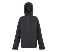 (3XL, Ash/Black) Regatta Mens Birchdale II Waterproof Jacket