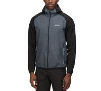 (3XL, Ash Marl) Regatta Mens Arec III Outdoor Hooded Walking Softshell Jacket Coat - Ash Marl
