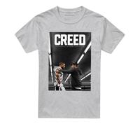 (3XL, Athletic Heather) Creed Unisex Adult Poster T-Shirt