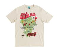 (3XL, Beige) Jurassic Park Unisex Adult Isla Nublar Map T-Shirt