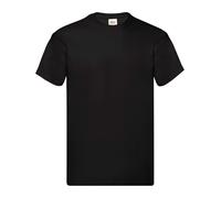 (3XL, Black) Fruit of the Loom Mens Original T-Shirt