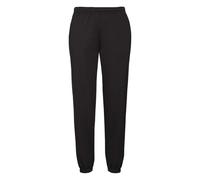 (3XL, Black) Fruit Of The Loom Mens Premium 70/30 Elasticated Jog Pants / Jogging Bottoms
