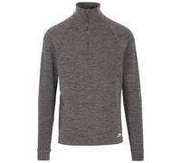 (3XL, Black Marl) Trespass Mens 1/2 Zip Jumper Long Sleeve Harold