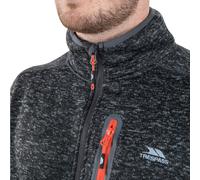 (3XL, Black Marl) Trespass Mens Fleece Jacket Full Zip Bingham