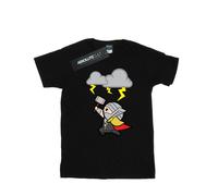 (3XL, Black) Marvel Mens Kawaii Thor God Of Thunder T-Shirt