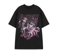 (3XL, Black) Monster High Womens/Ladies Fangtastic Draculaura Short-Sleeved T-Shirt