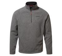 (3XL, Black Pepper Marl) Craghoppers Mens Corey VI Half Zip Fleece Top