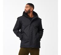 (3XL, Black) Regatta Mens Sterlings IV Waterproof Fleece Lined Jacket Coat - Burnt Henna