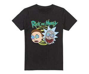 (3XL, Black) Rick And Morty Mens Blown Minds T-Shirt