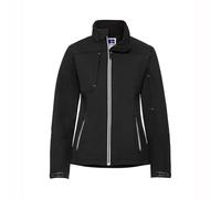 (3XL, Black) Russell Womens/Ladies Bionic Soft Shell Jacket
