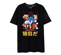 (3XL, Black) Sonic The Hedgehog Mens Japanese T-Shirt