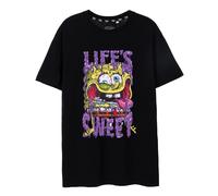(3XL, Black) SpongeBob SquarePants Mens Life's Sweet T-Shirt
