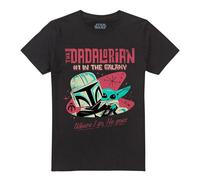 (3XL, Black) Star Wars Unisex Adult #1 Dadalorian Where I Go T-Shirt