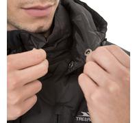 (3XL, Black) Trespass Mens Padded Jacket Casual Winter Coat Xxs