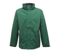 Regatta Ardmore green men's waterproof mesh-lined peach-finish jacket #TRW461